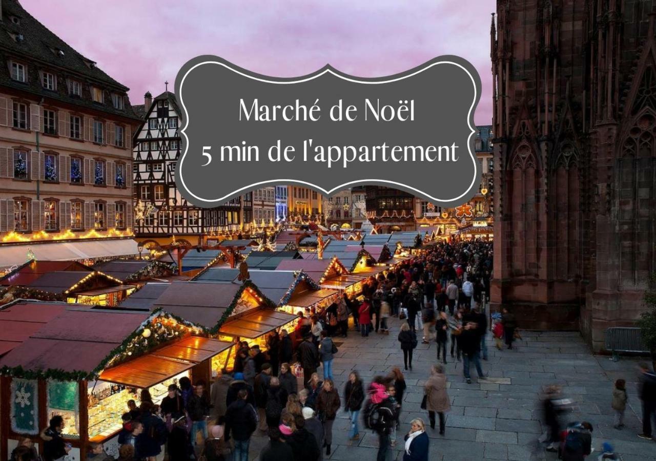 ☆ Charmant 2 Pieces, Calme & Lumineux - Centre Ville ☆ Straatsburg Buitenkant foto